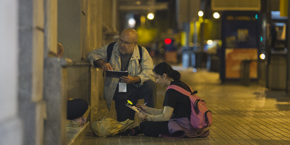 Resultats del cens de persones sense llar a Barcelona